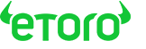 Logo aplikacji inwestycyjnej eToro