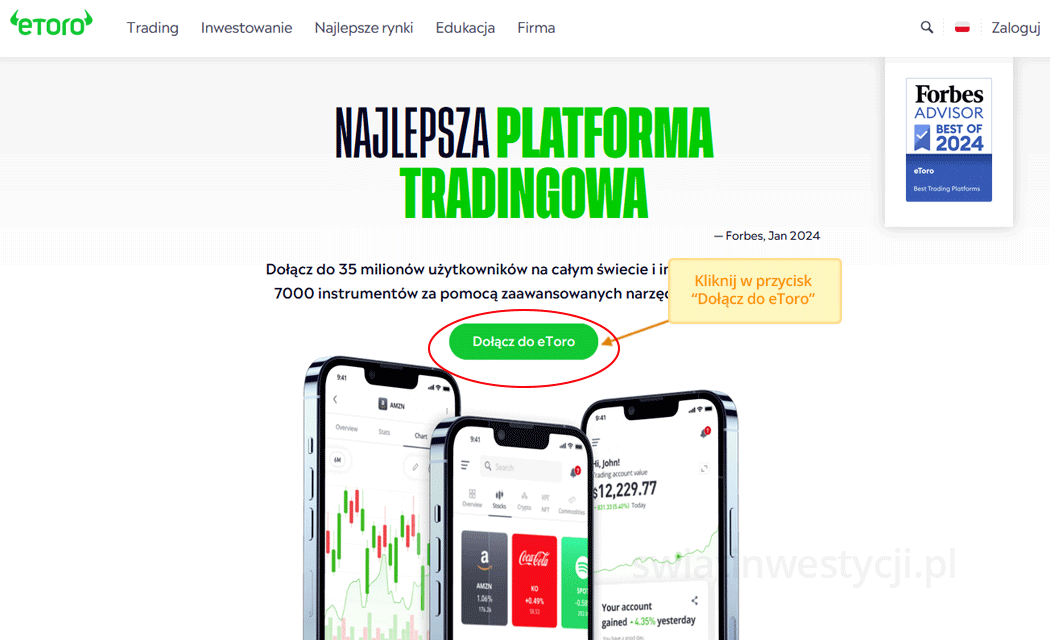 etoro opinie brokera