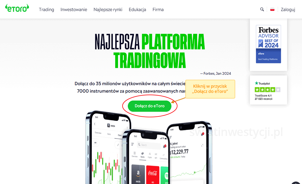etoro opinie brokera